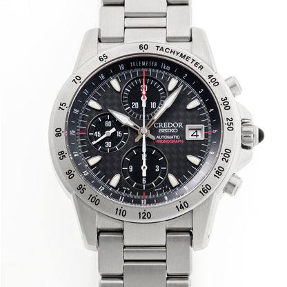 SEIKO セイコー クレドール フェニックス クロノグラフ オートマチック GZBP999 / 6S78-0A10 SS メンズ 時計 2510059