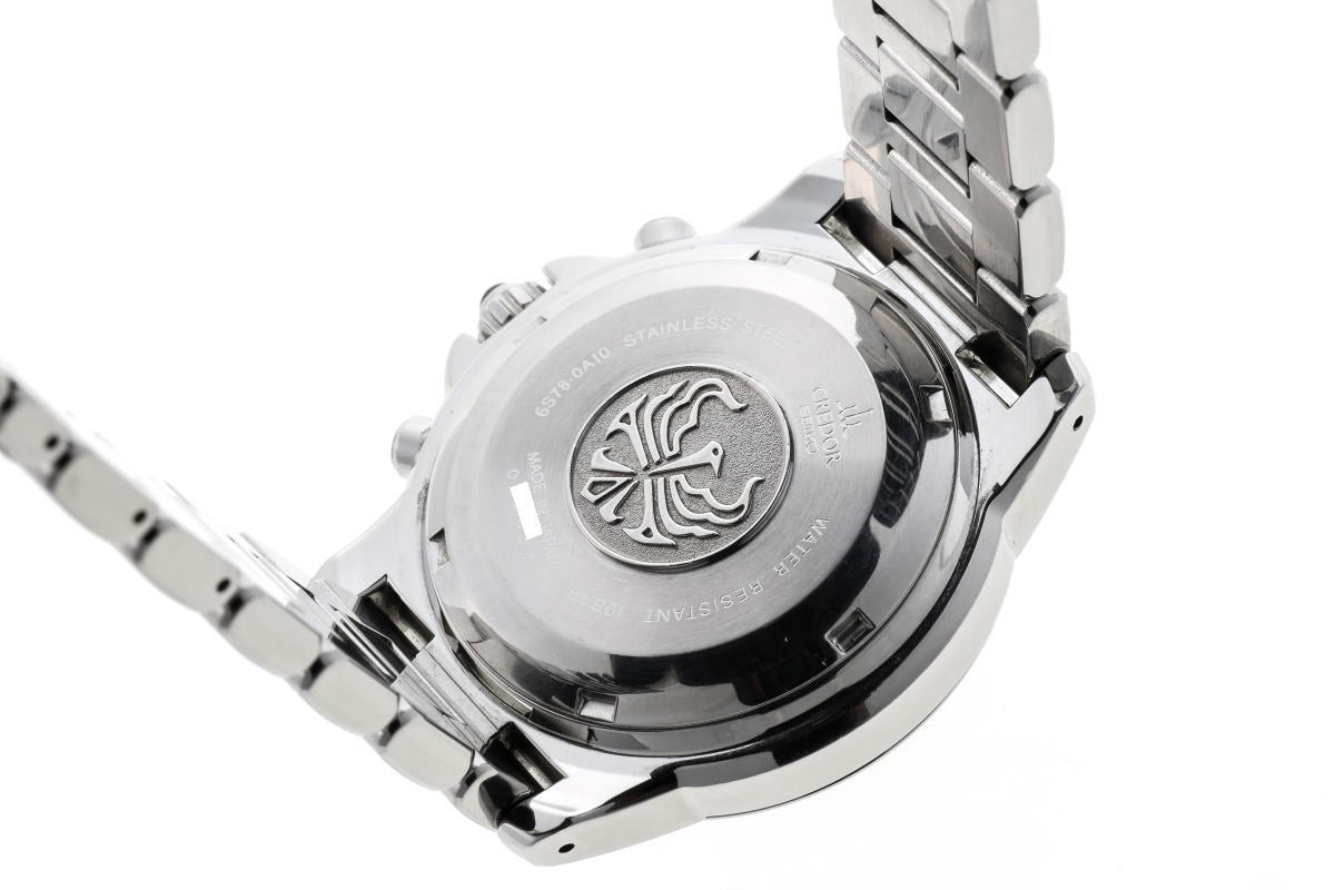 SEIKO セイコー クレドール フェニックス クロノグラフ オートマチック GZBP999 / 6S78-0A10 SS メンズ 時計 2510059