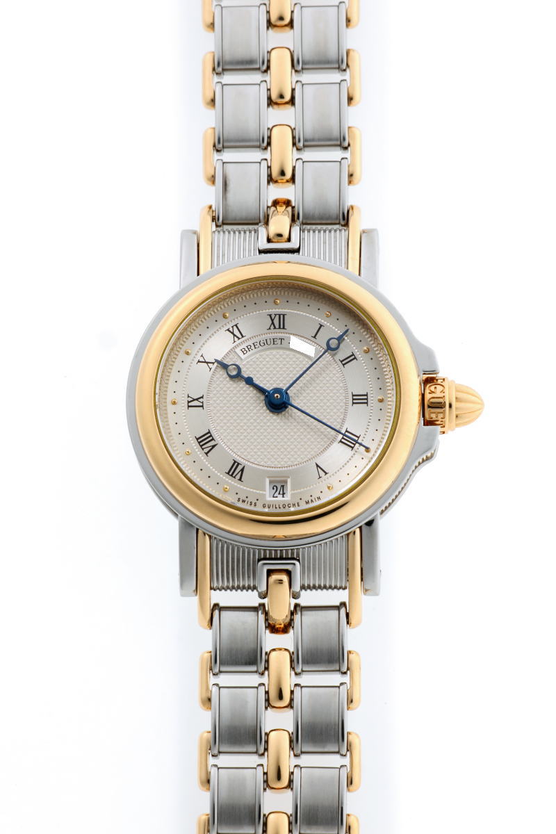 BREGUET ブレゲ マリーン ウォッチ オートマチック Cal.552 8400 SA SS / YG レディース 時計 2510060