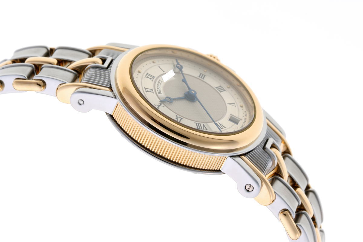 BREGUET ブレゲ マリーン ウォッチ オートマチック Cal.552 8400 SA SS / YG レディース 時計 2510060
