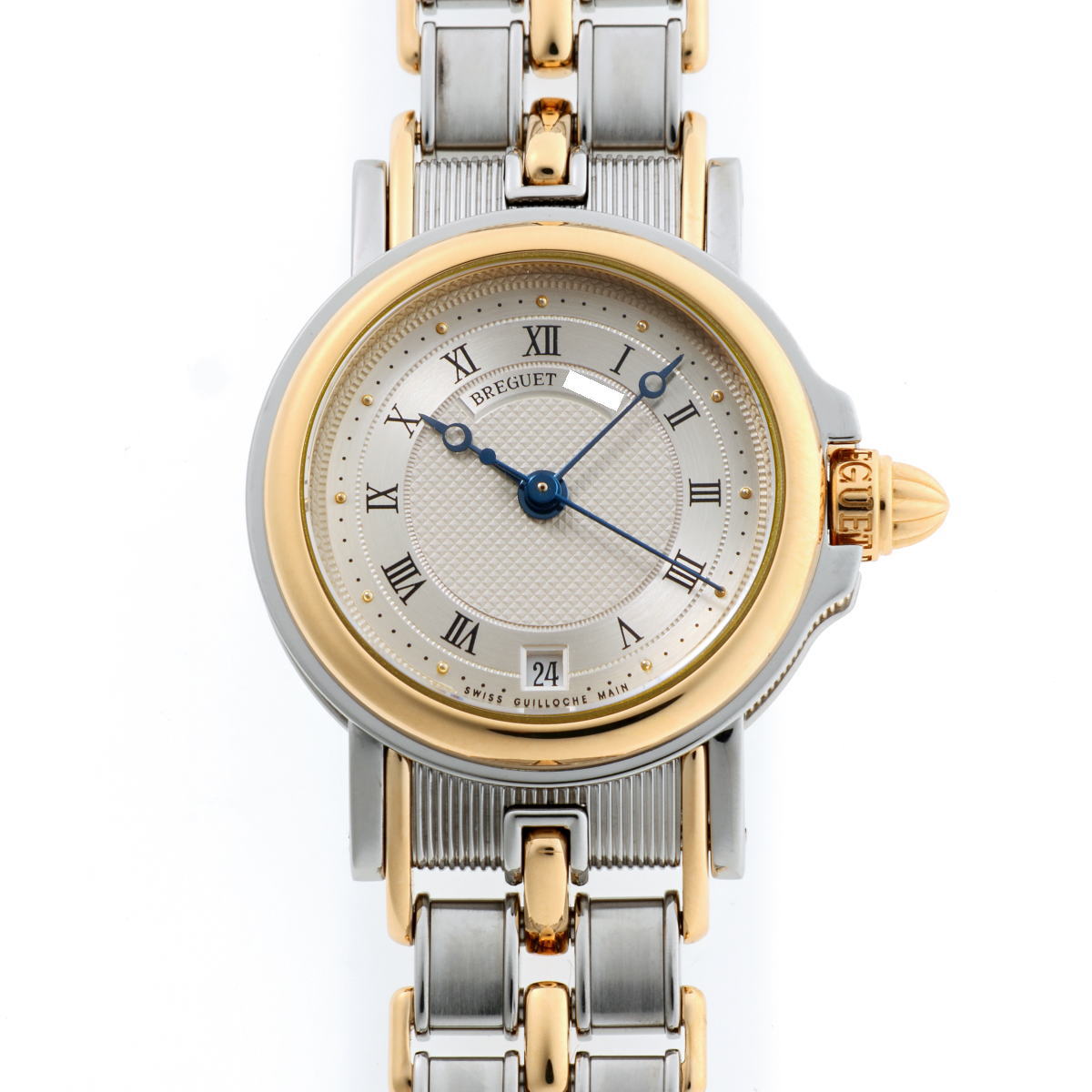 BREGUET ブレゲ マリーン ウォッチ オートマチック Cal.552 8400 SA SS / YG レディース 時計 2510060