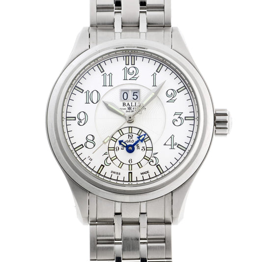 BALL ボールウォッチ トレインマスター デュアルタイム オートマチック GM1056D-SJ-WH SS メンズ 時計 2510063