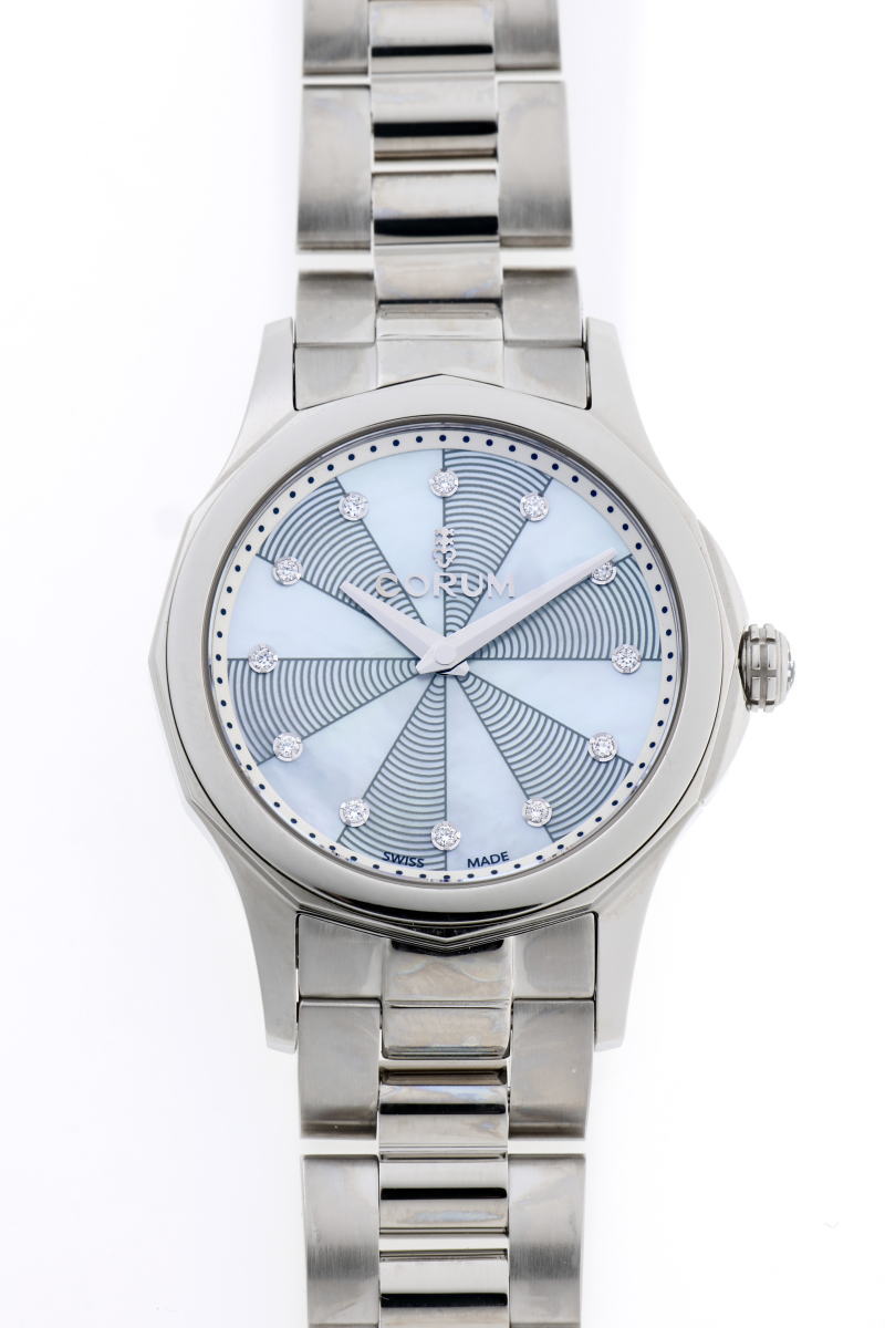 CORUM コルム アドミラルズカップ レジェンド クォーツ 020.100.20/V200 PN09 SS レディース 時計 2510065