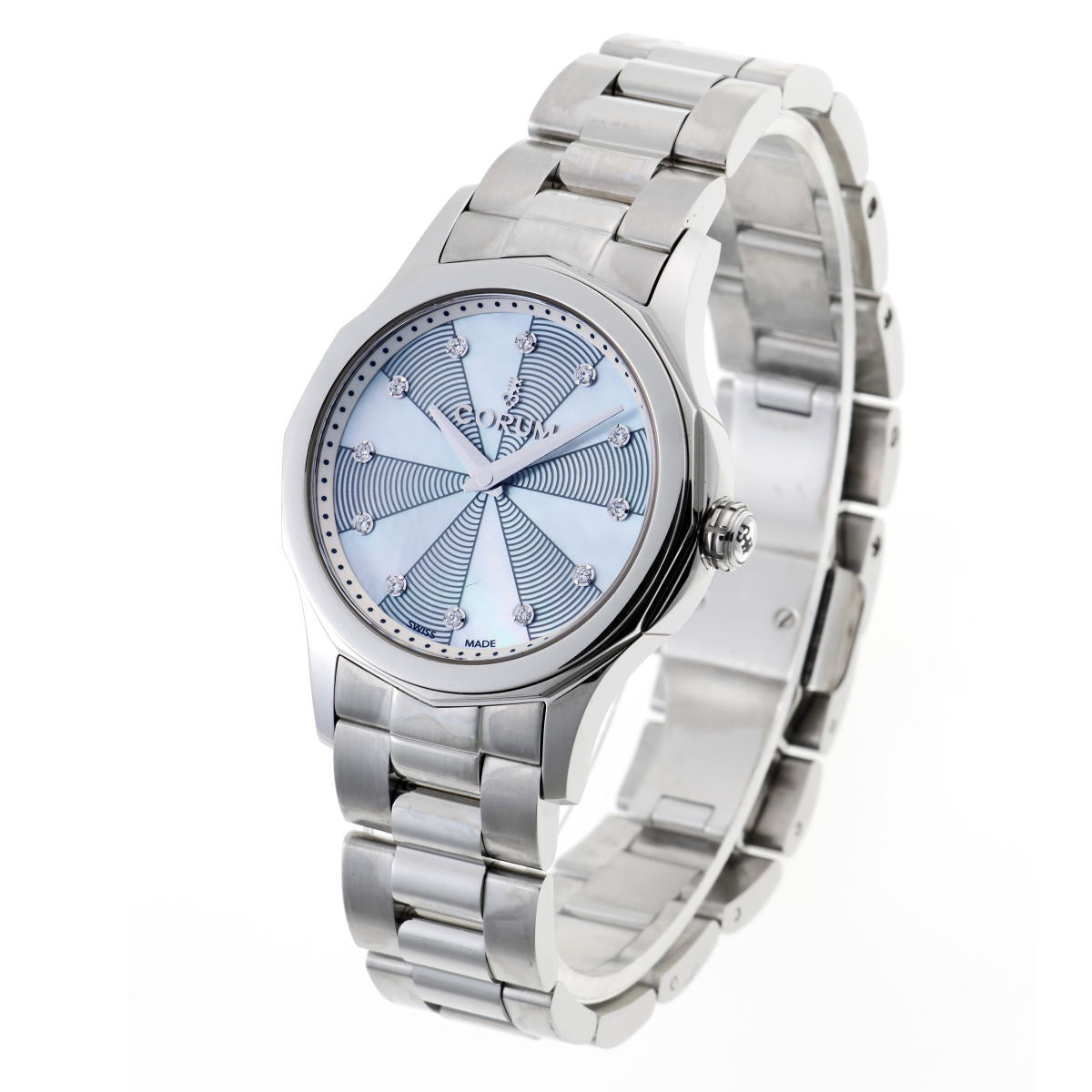 CORUM コルム アドミラルズカップ レジェンド クォーツ 020.100.20/V200 PN09 SS レディース 時計 2510065