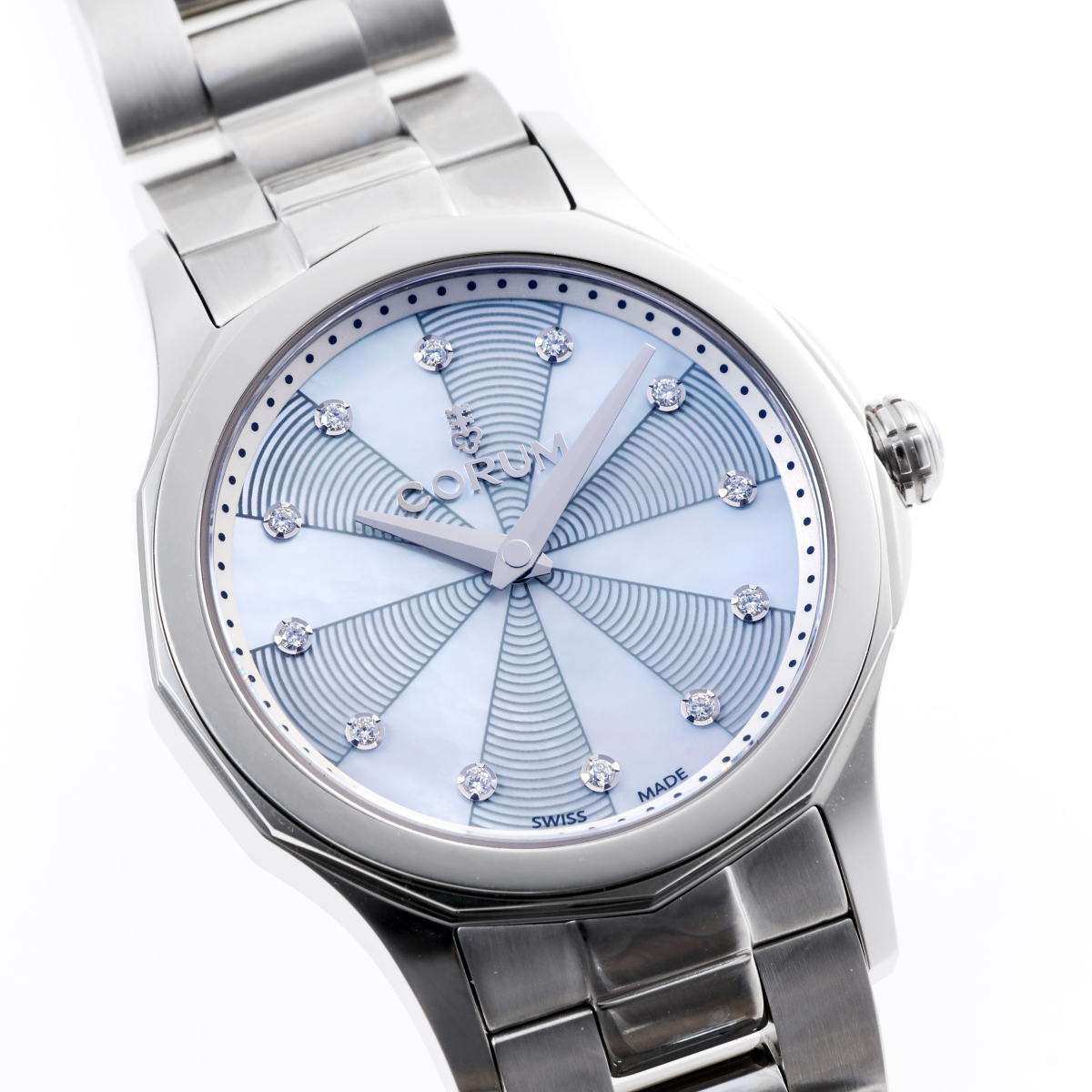 CORUM コルム アドミラルズカップ レジェンド クォーツ 020.100.20/V200 PN09 SS レディース 時計 2510065