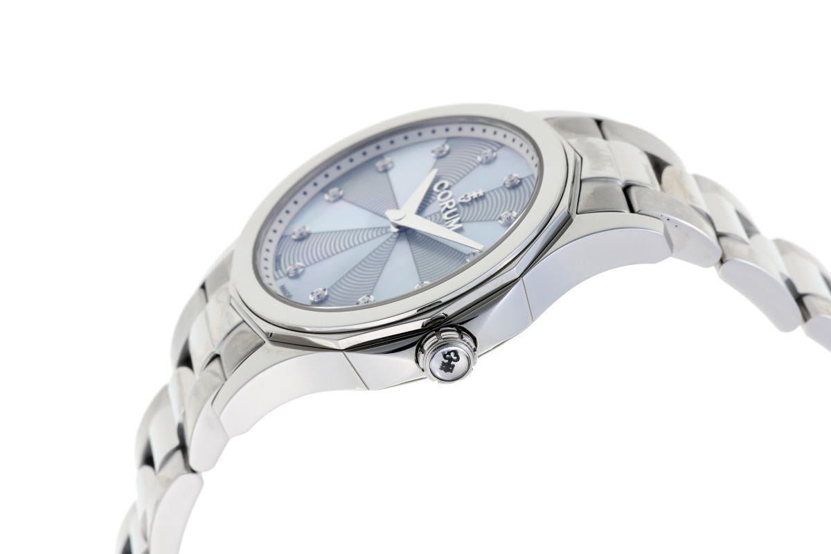 CORUM コルム アドミラルズカップ レジェンド クォーツ 020.100.20/V200 PN09 SS レディース 時計 2510065