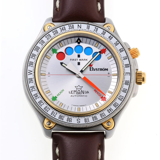 LEMANIA レマニア レガッタ エルブストローム オートマチック Cal.1345 Ref.8734 SS / YG メンズ 時計 2510066