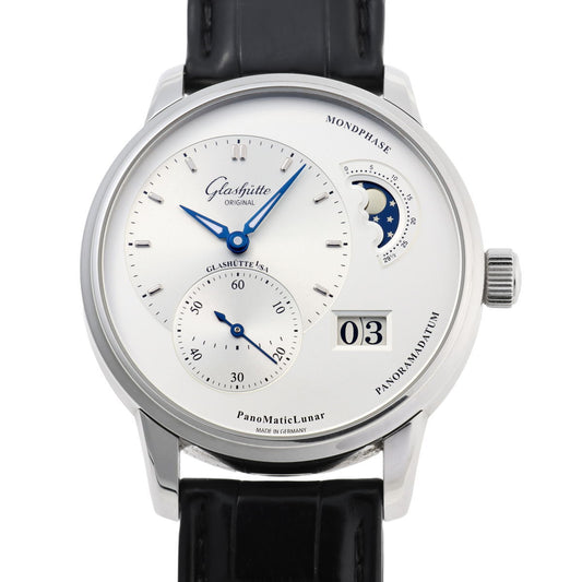 GLASHUTTE ORIGINAL グラスヒュッテオリジナル パノマティック ルナ オートマチック　Cal.90 1-90-02-42-32-61 SS メンズ 時計 2510069