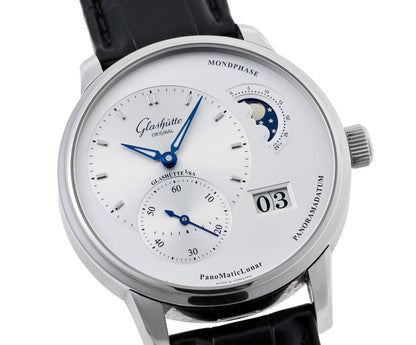 GLASHUTTE ORIGINAL グラスヒュッテオリジナル パノマティック ルナ オートマチック　Cal.90 1-90-02-42-32-61 SS メンズ 時計 2510069