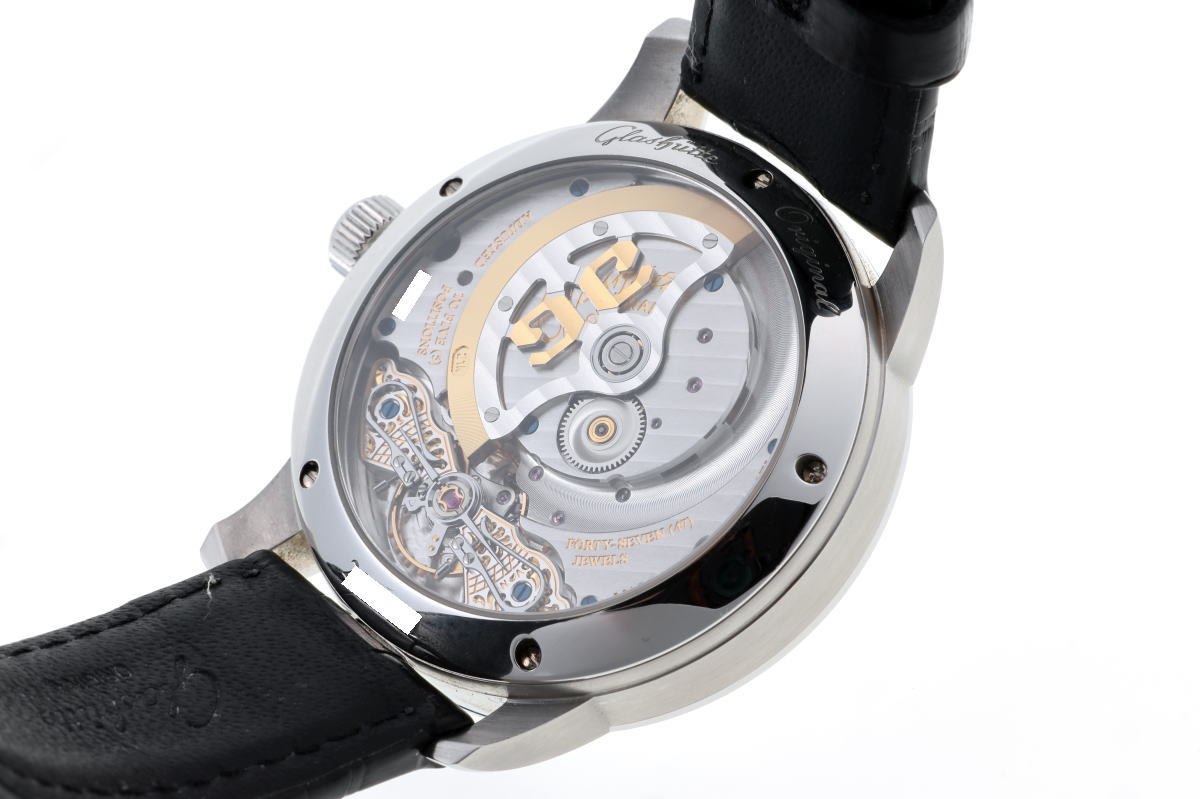 GLASHUTTE ORIGINAL グラスヒュッテオリジナル パノマティック ルナ オートマチック　Cal.90 1-90-02-42-32-61 SS メンズ 時計 2510069