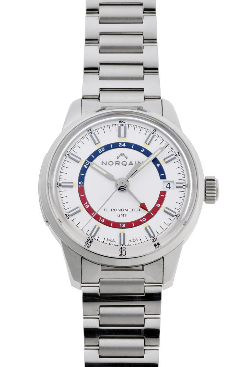 NORQAIN ノルケイン フリーダム 60 GMT クロノメーター オートマチック Cal.NN20/2 NN2100SG/O211 SS メンズ 時計 2510075