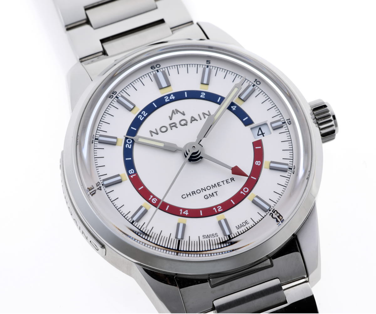 NORQAIN ノルケイン フリーダム 60 GMT クロノメーター オートマチック Cal.NN20/2 NN2100SG/O211 SS メンズ 時計 2510075
