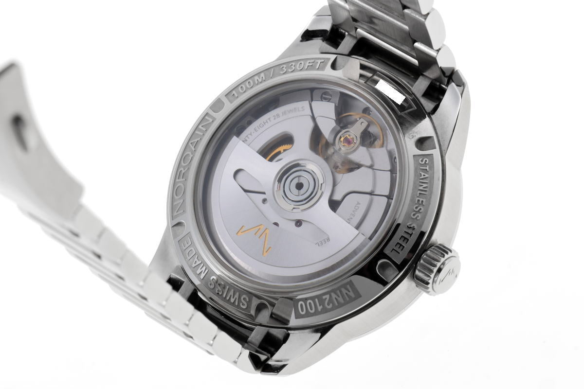 NORQAIN ノルケイン フリーダム 60 GMT クロノメーター オートマチック Cal.NN20/2 NN2100SG/O211 SS メンズ 時計 2510075