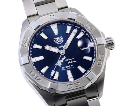 TAG HEUER タグホイヤー アクアレーサー キャリバー5 奄美大島 オートマチック WBD2117 SS メンズ 時計 2510076