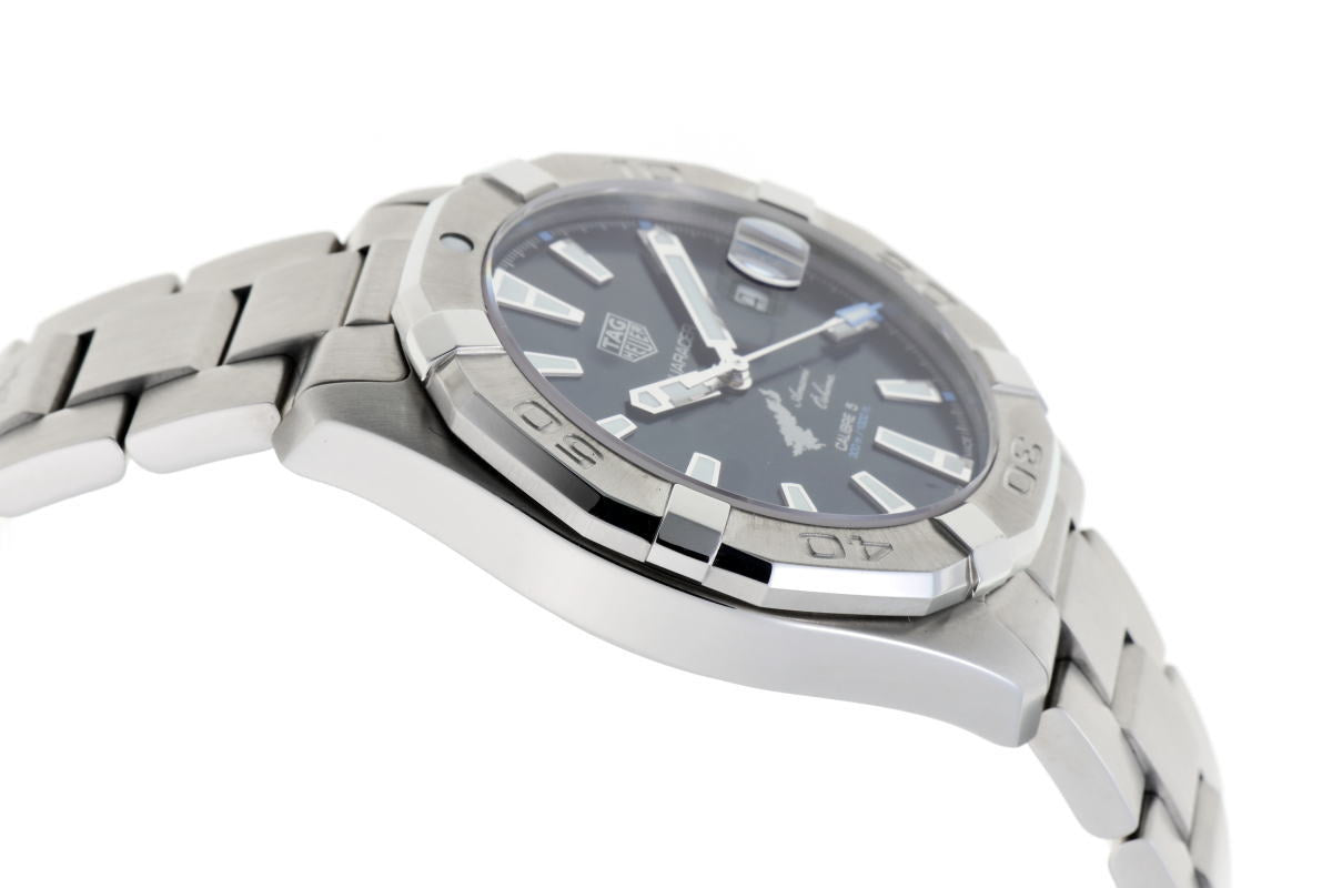 TAG HEUER タグホイヤー アクアレーサー キャリバー5 奄美大島 オートマチック WBD2117 SS メンズ 時計 2510076