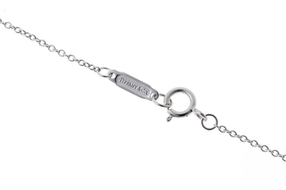 Tiffany & Co. ティファニー スウィング ドロップ カラーストーン ネックレス - ホワイトゴールド 750WG 2510080
