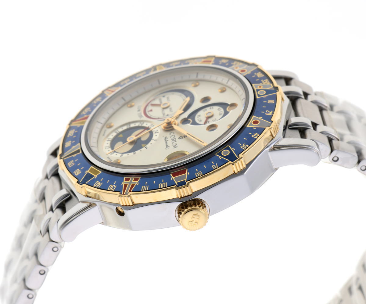 CORUM コルム アドミラルズカップ マレ オートマチック 277.831.21 SS / YG メンズ 時計 2510089