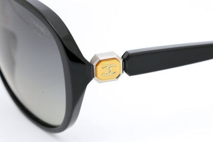 CHANEL シャネル ココマーク サングラス POLARIZED 偏光   ブラック プラスチック 5282-A 2510091
