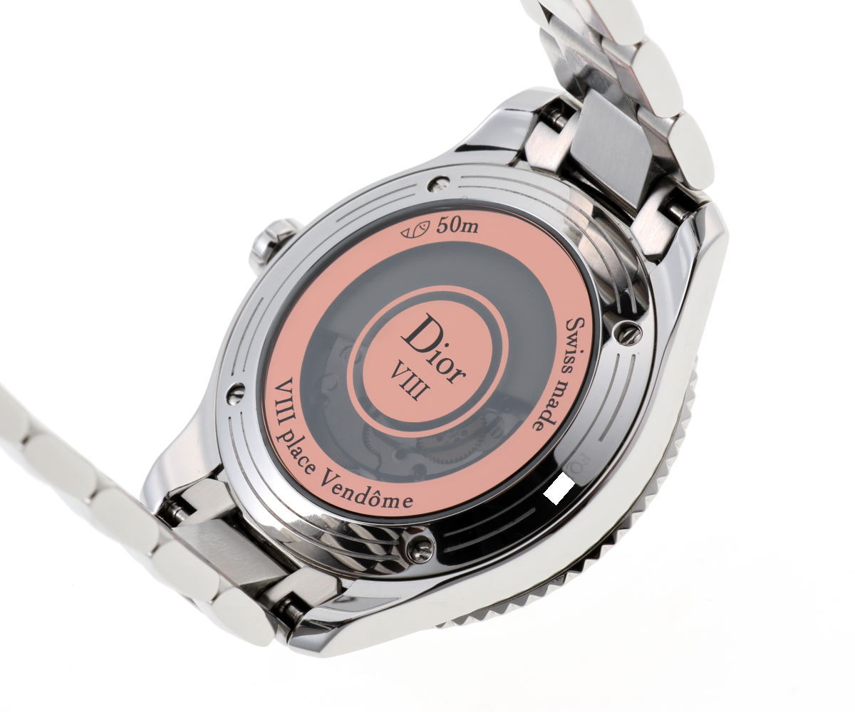 Dior ディオール ユイット モンテーニュ ダイヤ オートマチック CD152510 SS レディース 時計 2510092