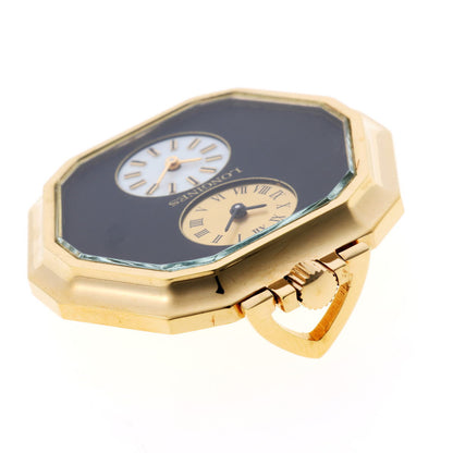 LONGINES ロンジン デュアルタイム ポケットウォッチ 手巻　Cal.L15 AS1977-2 15L-W1055 GP ユニセックス 時計 2510097