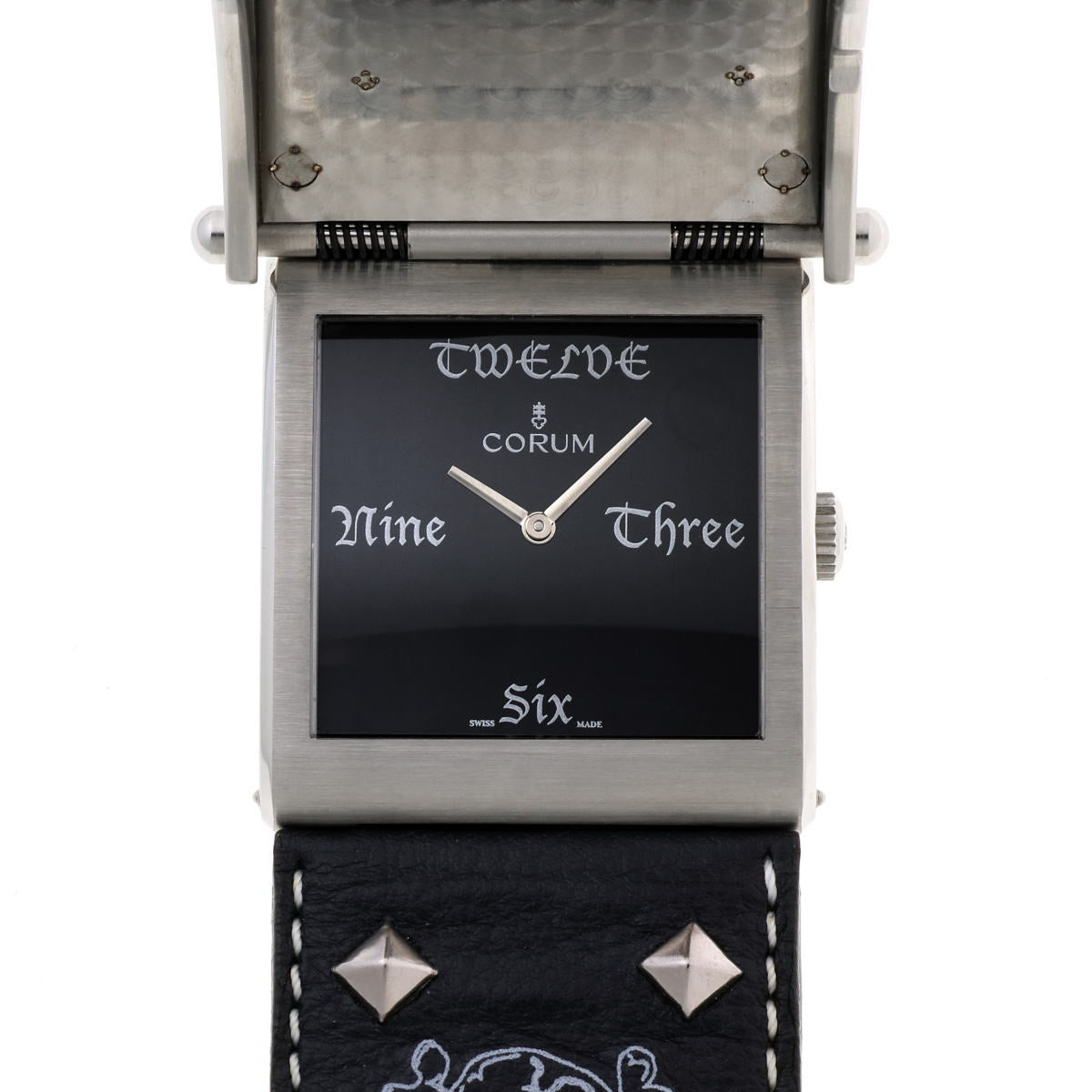 CORUM コルム バッキンガム ワンダーカマー ジョリーロジャー クォーツ 138.177.20 SS メンズ 時計 2510100