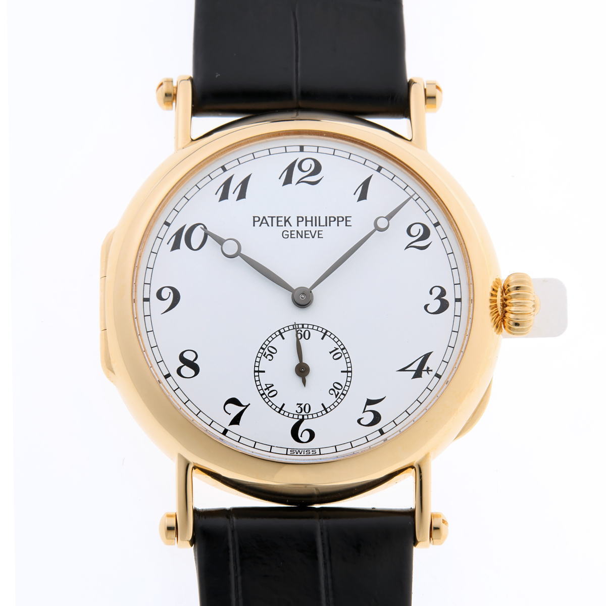 PATEK PHILIPPE パテックフィリップ カラトラバ オフィサー 150周年 手巻 Cal.215 3960J 750YG メンズ 時計 2510105