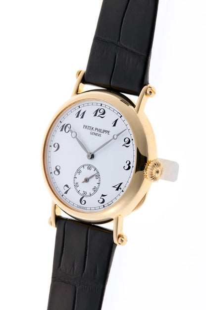 PATEK PHILIPPE パテックフィリップ カラトラバ オフィサー 150周年 手巻 Cal.215 3960J 750YG メンズ 時計 2510105