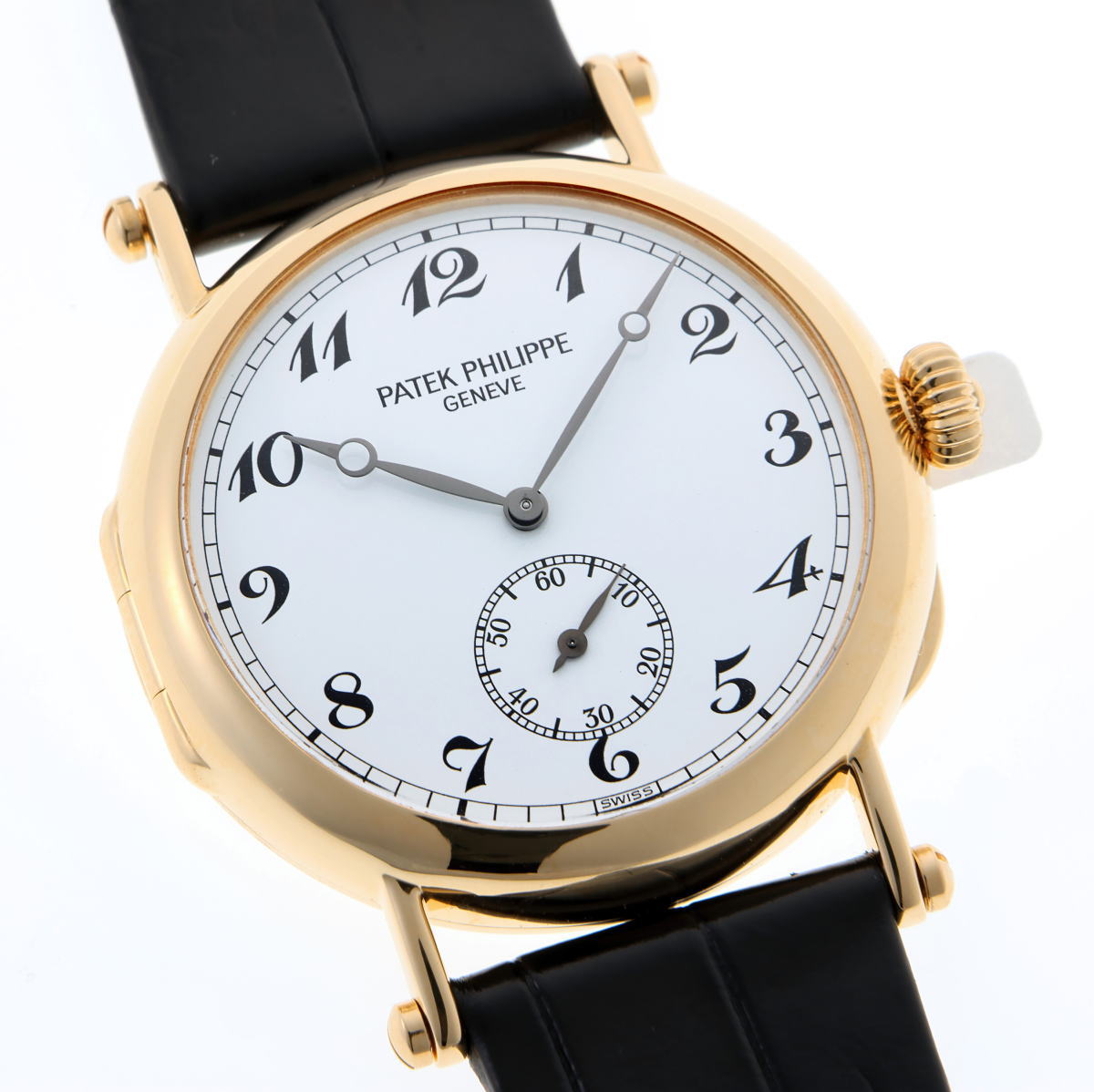 PATEK PHILIPPE パテックフィリップ カラトラバ オフィサー 150周年 手巻 Cal.215 3960J 750YG メンズ 時計 2510105