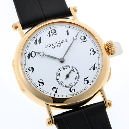 PATEK PHILIPPE パテックフィリップ カラトラバ オフィサー 150周年 手巻 Cal.215 3960J 750YG メンズ 時計 2510105