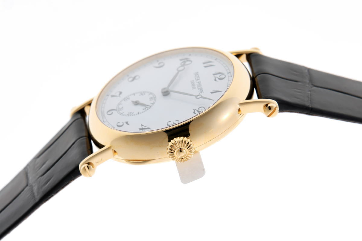 PATEK PHILIPPE パテックフィリップ カラトラバ オフィサー 150周年 手巻 Cal.215 3960J 750YG メンズ 時計 2510105