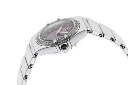 OMEGA オメガ コンステレーション ミニ マイチョイス ダイヤ クォーツ USA限定 1457.78 ＳＳ レディース 時計 2510106