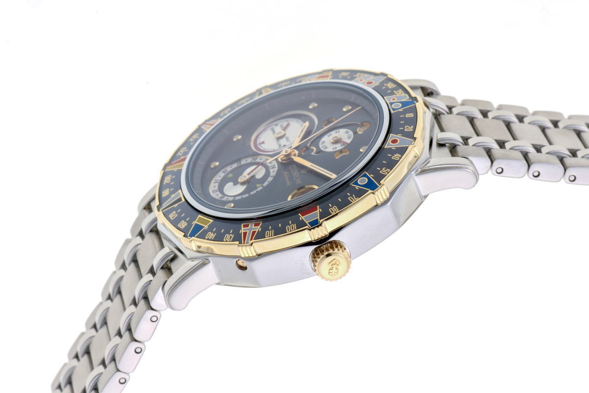CORUM コルム アドミラルズカップ マレ オートマチック 277.831.21 SS / YG メンズ 時計 2510108