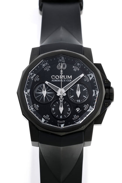 CORUM コルム アドミラルズカップ チャレンジ クロノ オートマチック 01.0007 753.691.98 SS PVD メンズ 時計 2510109