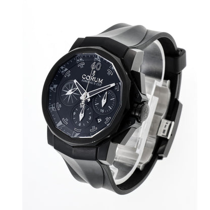CORUM コルム アドミラルズカップ チャレンジ クロノ オートマチック 01.0007 753.691.98 SS PVD メンズ 時計 2510109