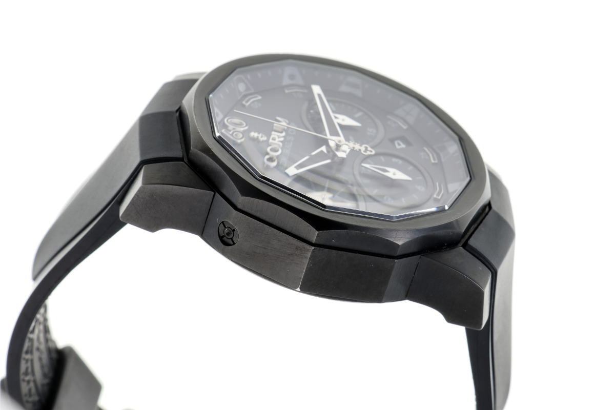 CORUM コルム アドミラルズカップ チャレンジ クロノ オートマチック 01.0007 753.691.98 SS PVD メンズ 時計 2510109