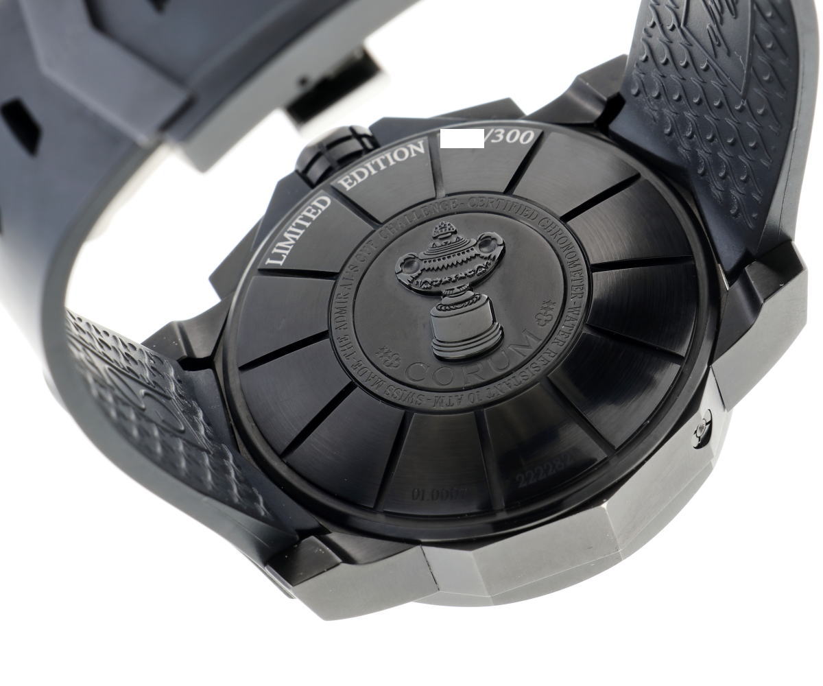 CORUM コルム アドミラルズカップ チャレンジ クロノ オートマチック 01.0007 753.691.98 SS PVD メンズ 時計 2510109