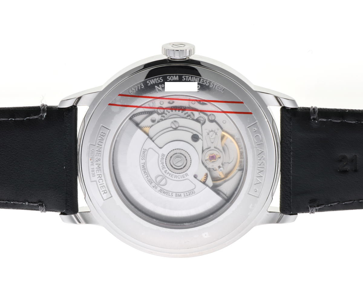 BAUME＆MERCIER ボーム＆メルシエ クラシマ オートマチック M0A10214 SS メンズ 時計 2510110
