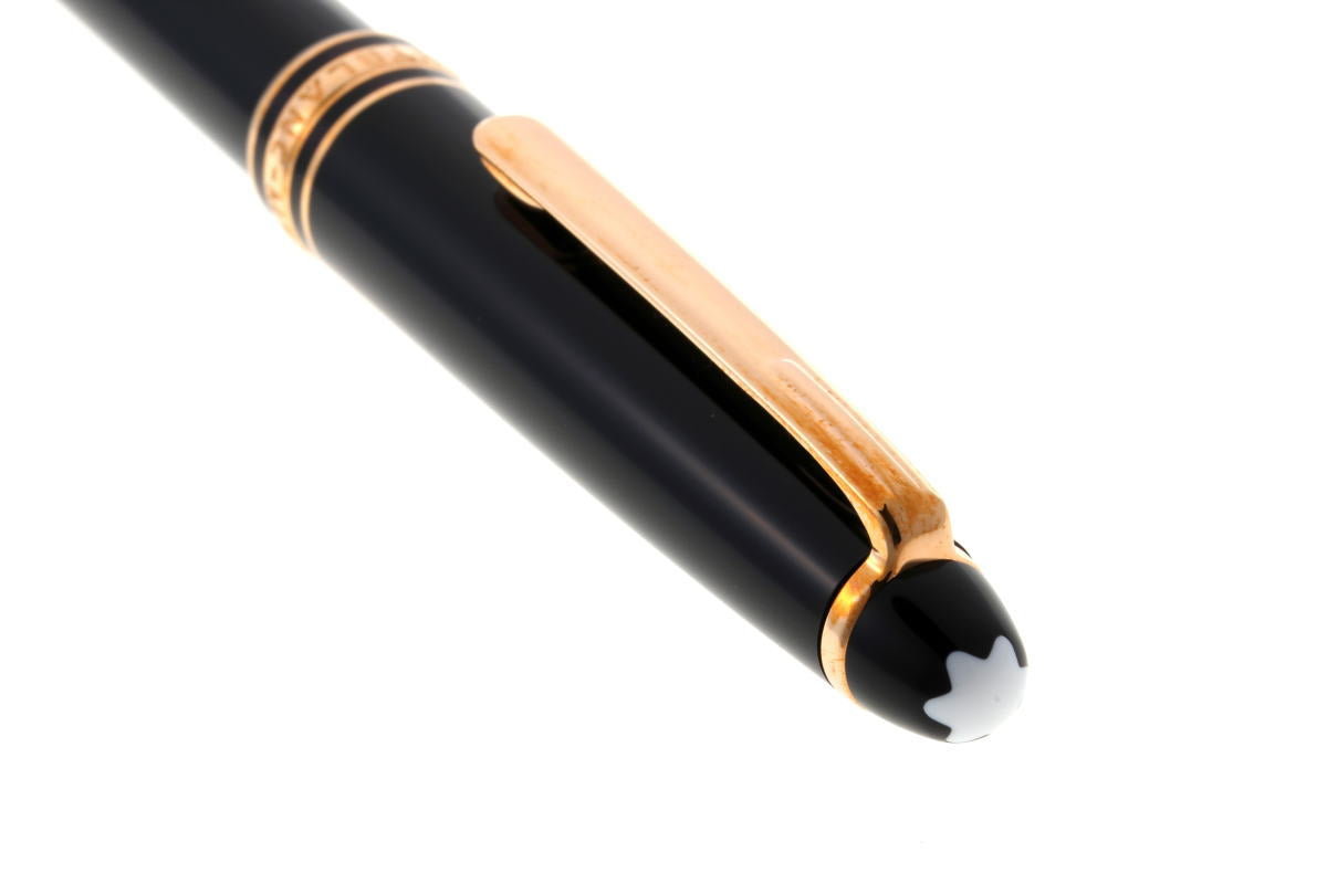 MONTBLANC モンブラン マイスターシュテュック 164 ボールペン ブラック / ゴールド レジン / GP 112679 2510112