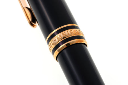 MONTBLANC モンブラン マイスターシュテュック 164 ボールペン ブラック / ゴールド レジン / GP 112679 2510112