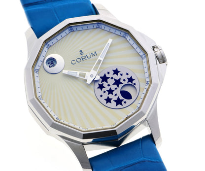 CORUM コルム アドミラルズカップ レジェンド 38 ミステリームーン オートマチック A384/03118 SS ボーイズ 時計 2510113