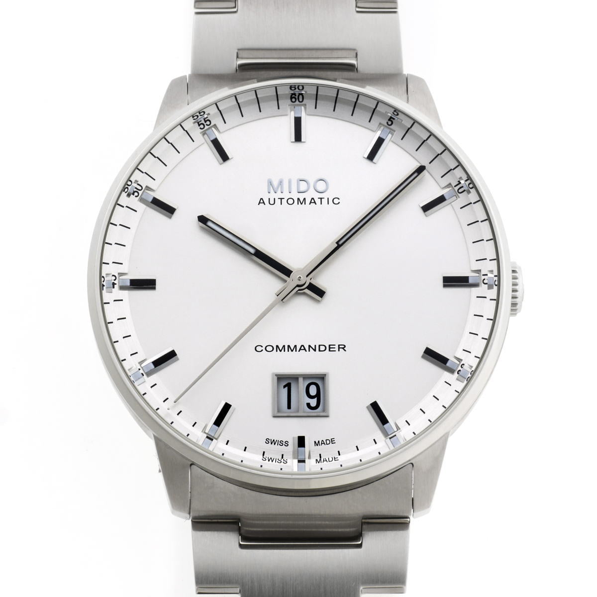 MIDO ミドー コマンダー ビッグデイト オートマチック M021.626.11.031.00 SS メンズ 時計 2510124