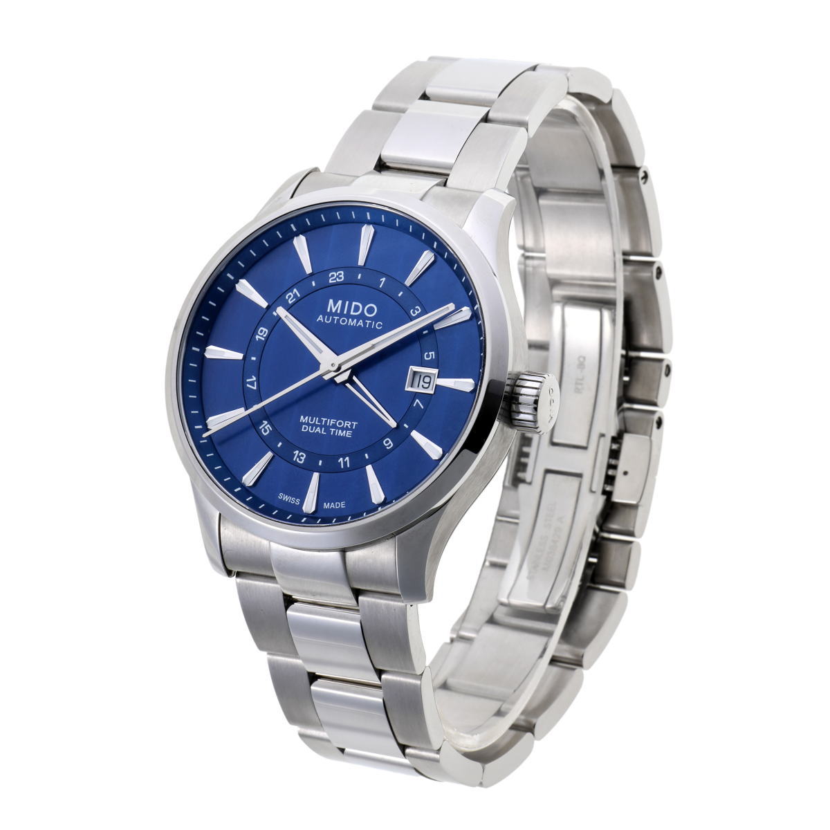 MIDO ミドー マルチフォート デュアルタイム GMT オートマチック M038.429.11.041.00 SS メンズ 時計 2510125