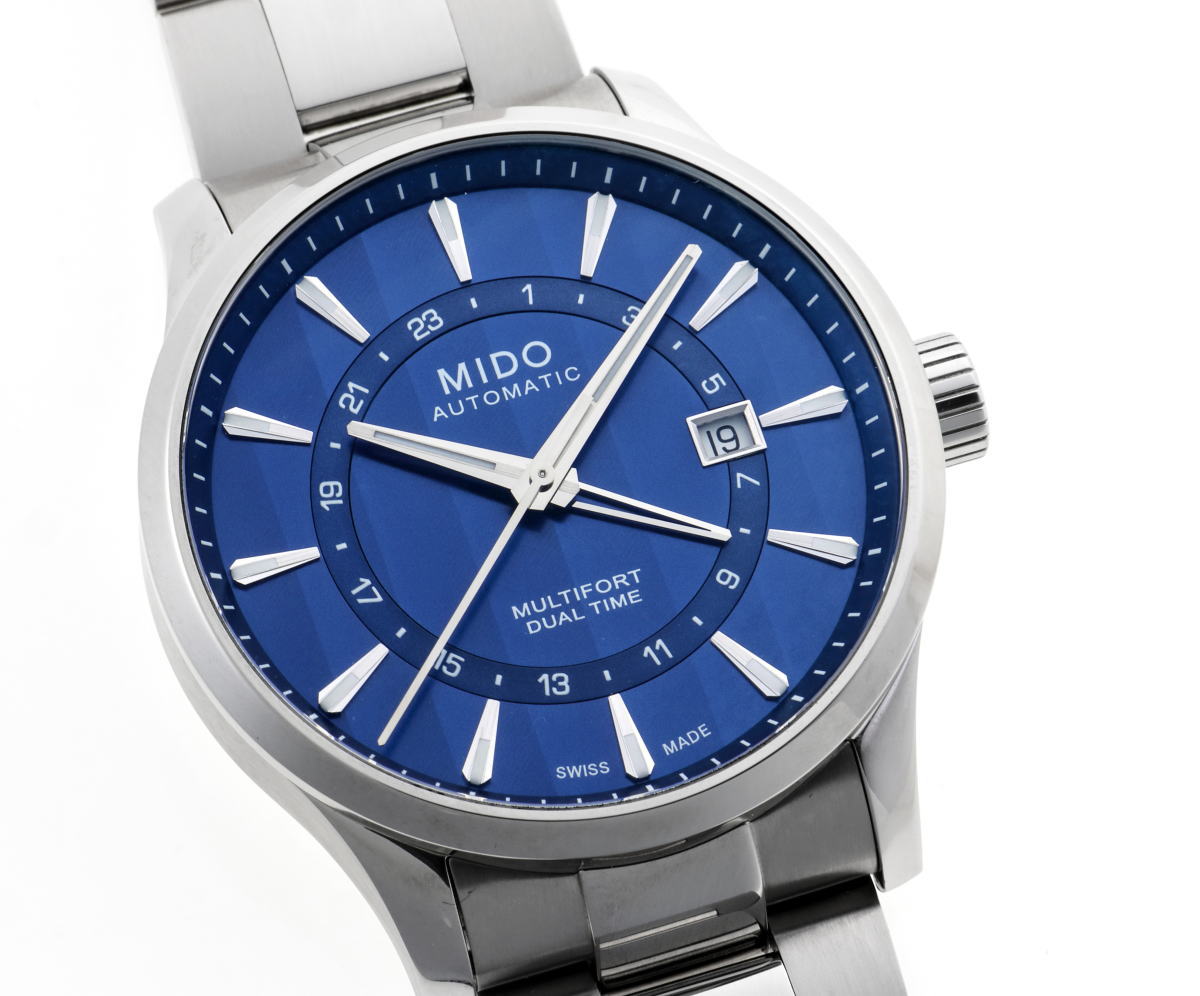 MIDO ミドー マルチフォート デュアルタイム GMT オートマチック M038.429.11.041.00 SS メンズ 時計 2510125