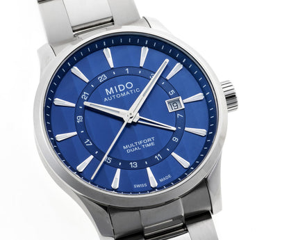 MIDO ミドー マルチフォート デュアルタイム GMT オートマチック M038.429.11.041.00 SS メンズ 時計 2510125