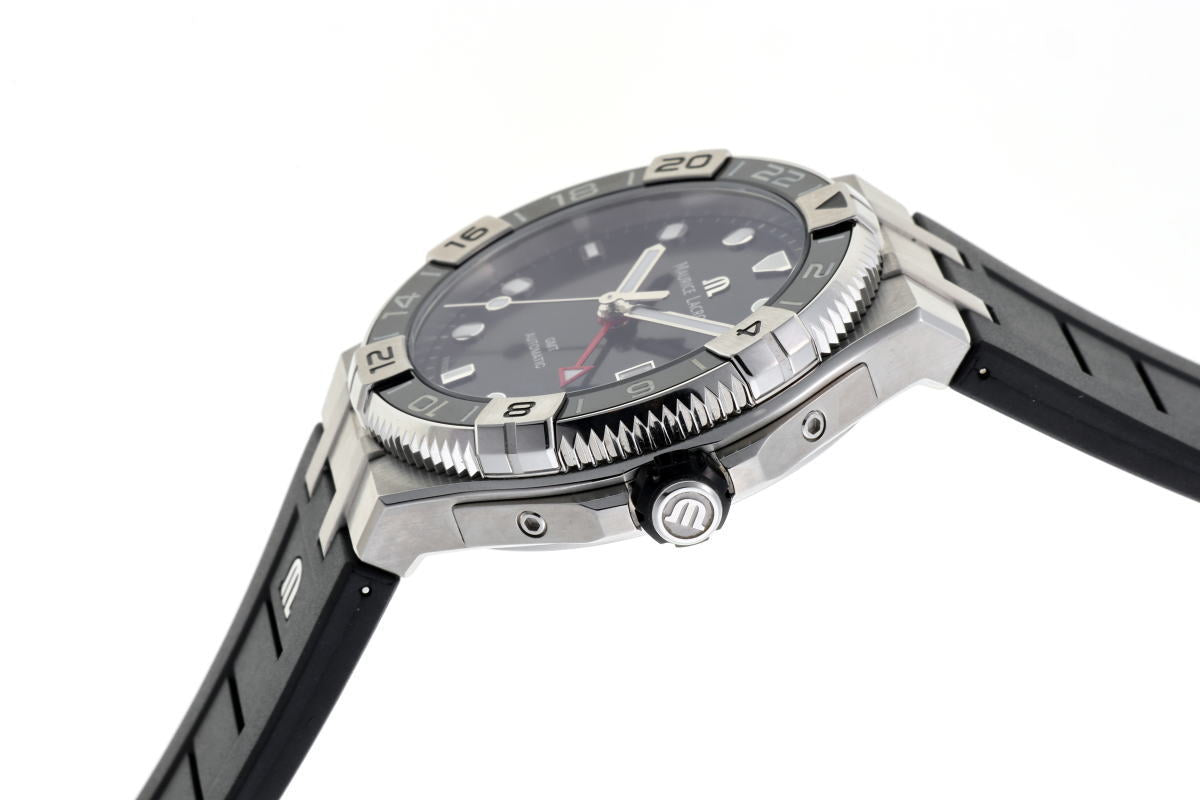 MAURICE LACROIX モーリスラクロア アイコン ベンチュラー GMT オートマチック AI6158-SS001-330-1 SS メンズ 時計 2510126