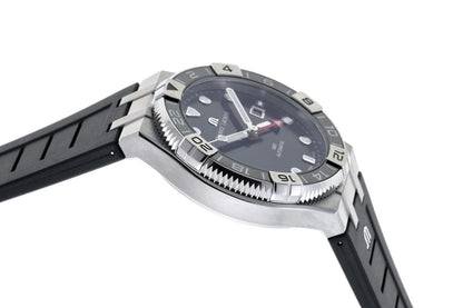 MAURICE LACROIX モーリスラクロア アイコン ベンチュラー GMT オートマチック AI6158-SS001-330-1 SS メンズ 時計 2510126