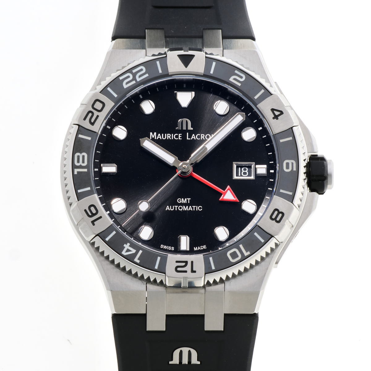 MAURICE LACROIX モーリスラクロア アイコン ベンチュラー GMT オートマチック AI6158-SS001-330-1 SS メンズ 時計 2510126
