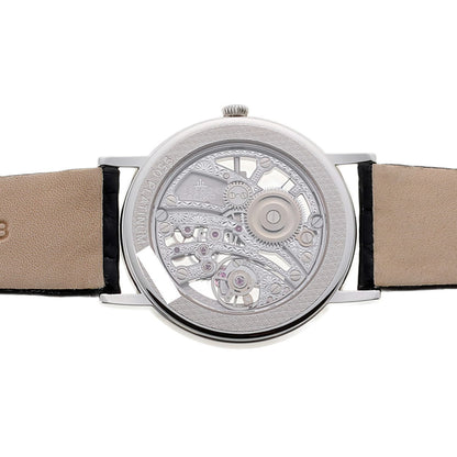 SEIKO セイコー クレドール シグノ スケルトン 手巻 GBBD987 / 6899-0010 PT950 メンズ 時計 2510127