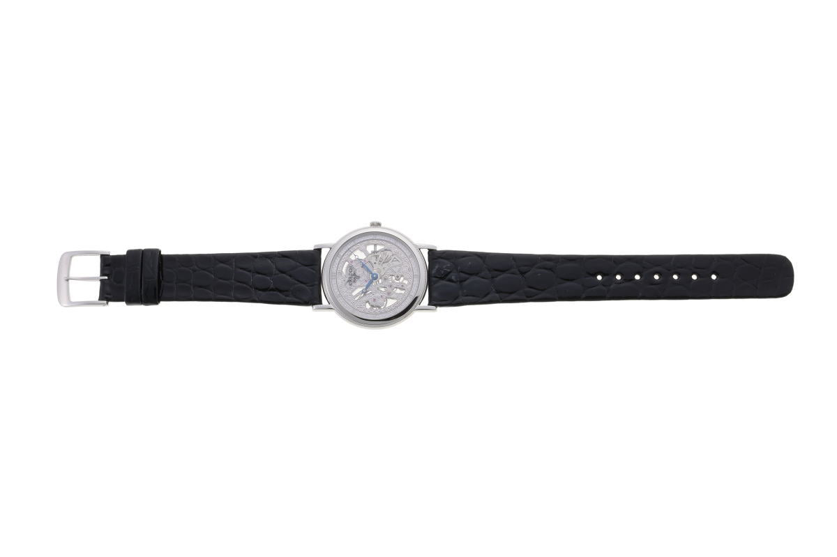 SEIKO セイコー クレドール シグノ スケルトン 手巻 GBBD987 / 6899-0010 PT950 メンズ 時計 2510127