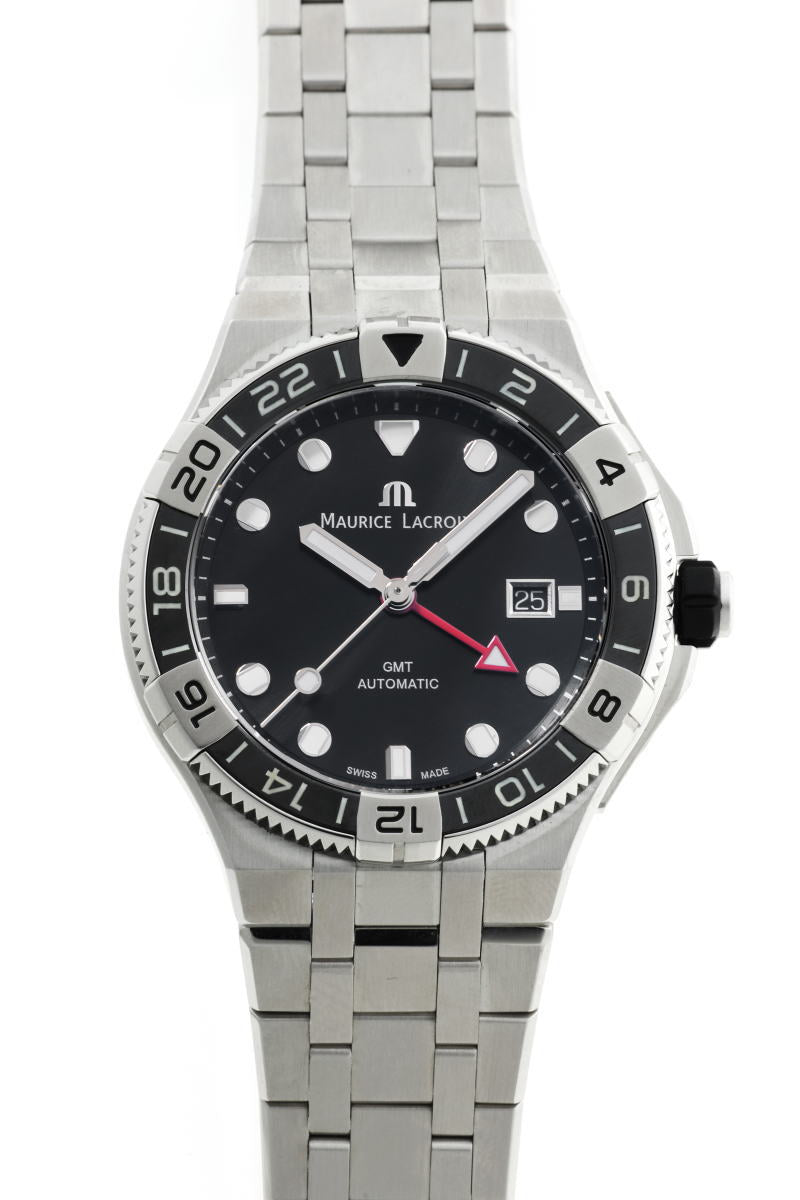 MAURICE LACROIX モーリスラクロア アイコン ベンチュラー GMT オートマチック AI6158-SS002-330-1 SS メンズ 時計 2510128